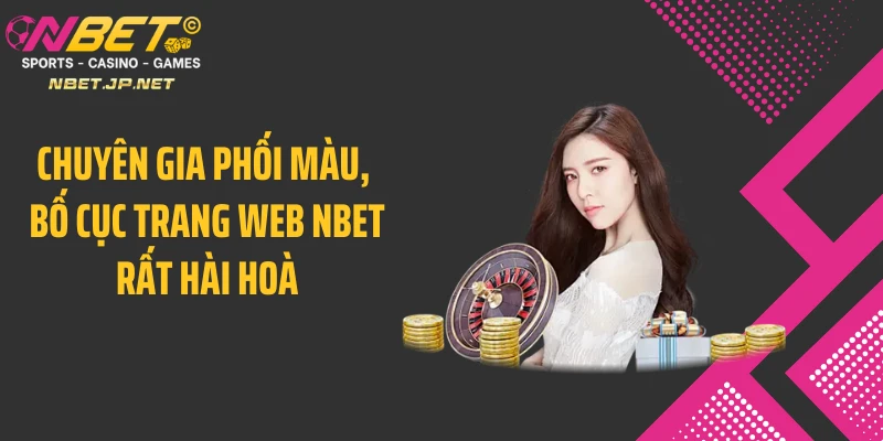 Chuyên gia phối màu, bố cục trang web NBET rất hài hoà